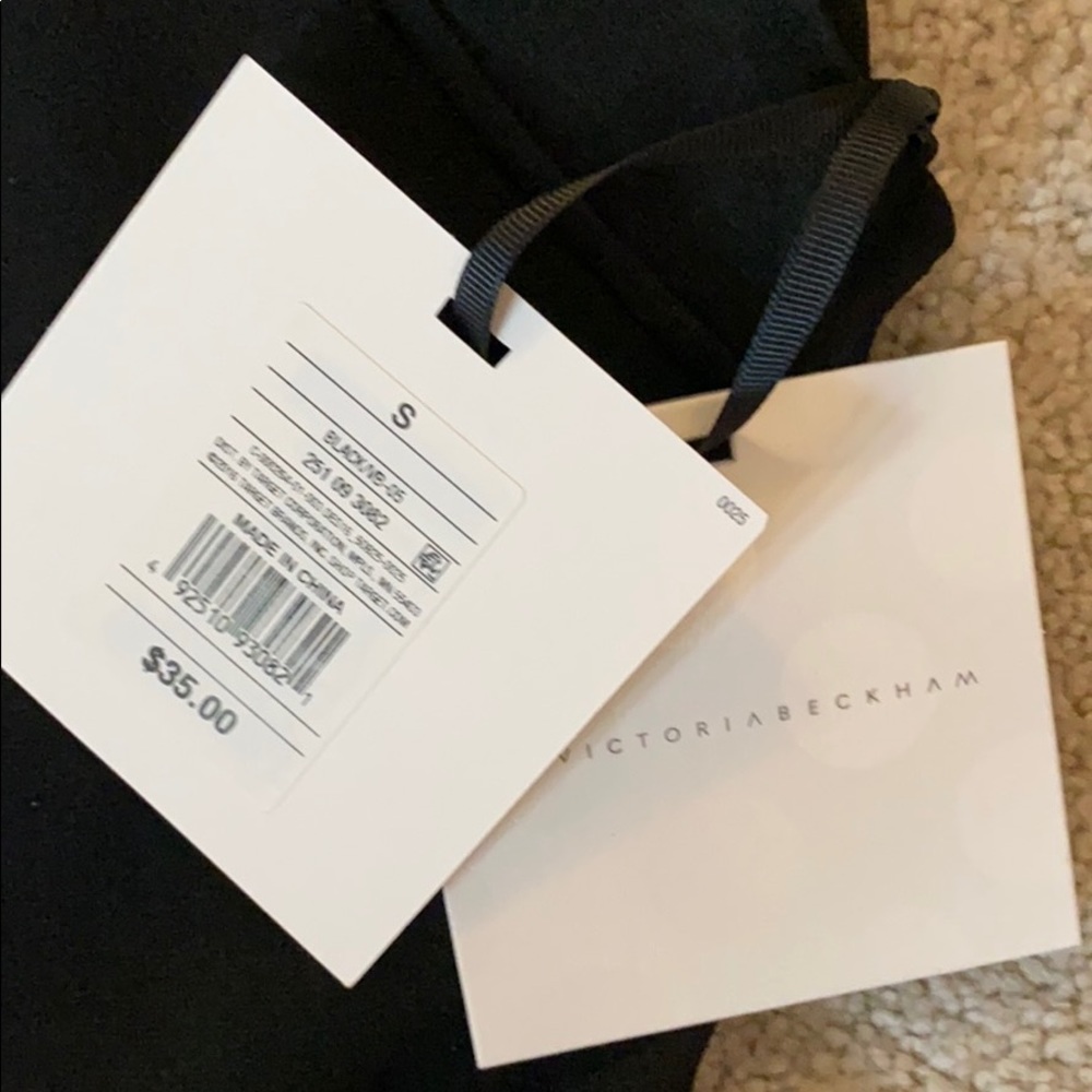 NWOT Victoria Beckham/Target black dress Small - Picture 3 of 9